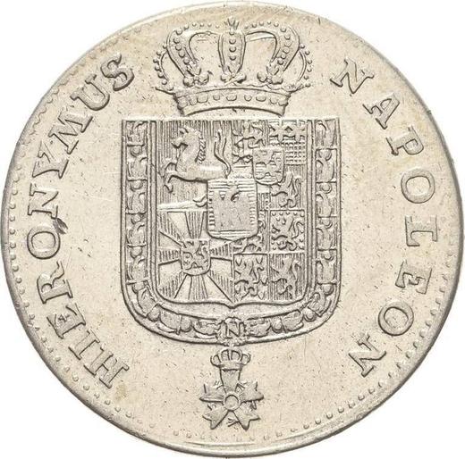 Obverse 1/6 Thaler 1810 C "Type 1808-1813" - Silver Coin Value - Westphalia, Jérôme Napoléon