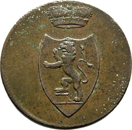 Awers monety - 3 fenigi 1815 - cena  monety - Reuss-Greiz, Henryk XIII