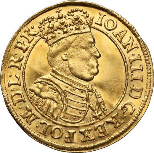 Avers Dukat 1688 "Danzig" - Goldmünze Wert - Polen, Johann III Sobieski
