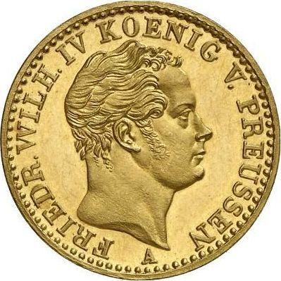Obverse 1/6 Thaler 1849 A Gold - Gold Coin Value - Prussia, Frederick William IV