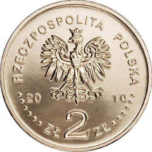Obverse 2 Zlote 2010 MW "75th Anniversary - Battle of Warsaw" -  Coin Value - Poland, III Republic after denomination