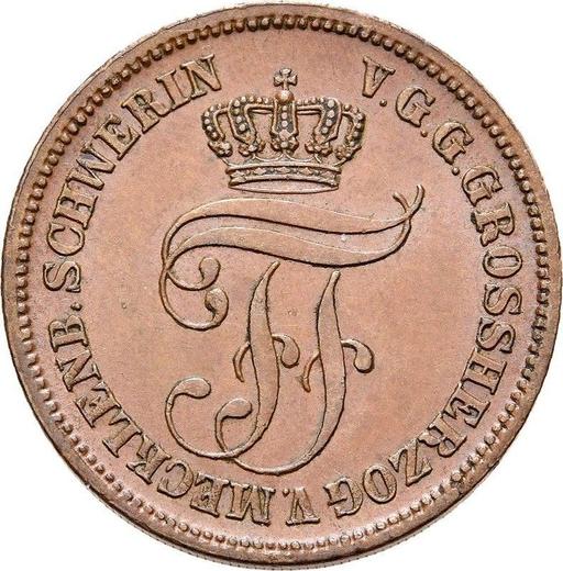 Obverse 5 Pfennig 1872 B -  Coin Value - Mecklenburg-Schwerin, Frederick Francis II