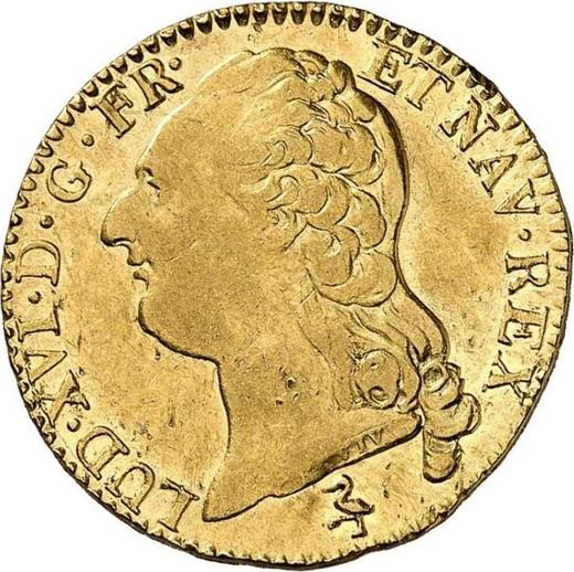 Obverse Louis d'Or 1789 A - Gold Coin Value - France, Louis XVI