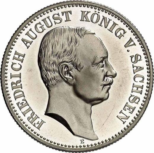 Obverse 2 Mark 1914 E "Saxony" - Silver Coin Value - Germany, German Empire