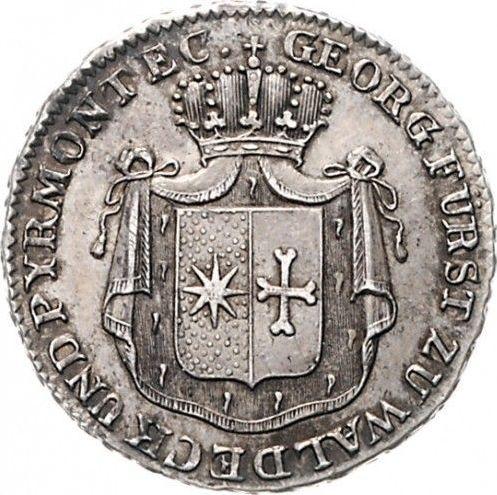 Awers monety - Próba Ćwierćtalar 1813 F.W. - cena srebrnej monety - Waldeck-Pyrmont, Jerzy