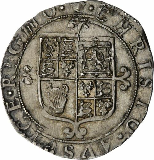 Revers 6 Pence Ohne jahr (1660-1662) "Dritte Münzprägung" Nennwertbezeichnung "VI" - Silbermünze Wert - Großbritannien, Karl II