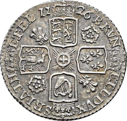 Reverse Sixpence 1726 - Silver Coin Value - United Kingdom, George I