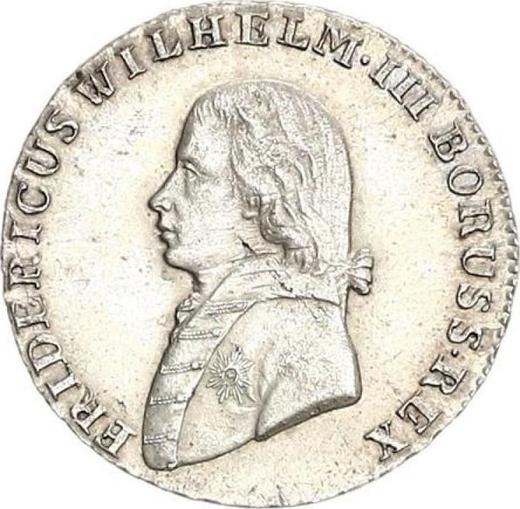 Obverse 4 Groschen 1804 A "Silesia" - Silver Coin Value - Prussia, Frederick William III
