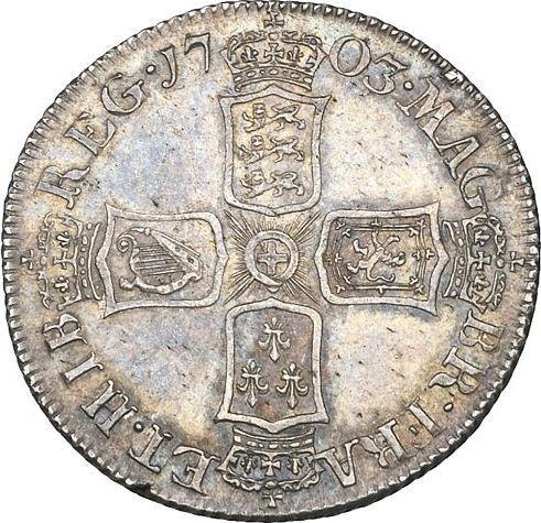 Reverse Shilling 1703 "Second draped bust" VIGO - Silver Coin Value - United Kingdom, Anne