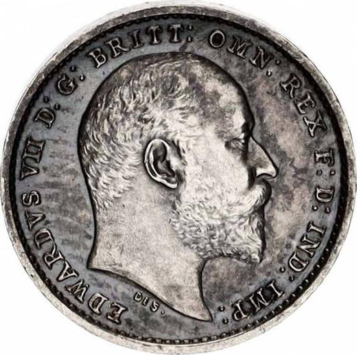 Avers 2 Pence 1907 - Silbermünze Wert - Großbritannien, Eduard VII