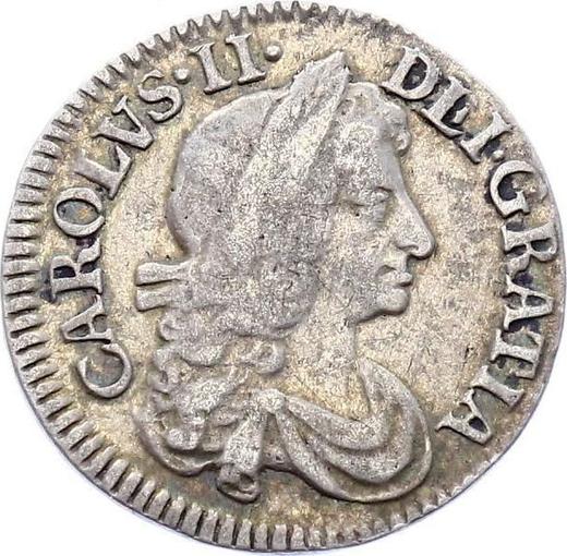 Anverso 3 peniques 1684 - valor de la moneda de plata - Gran Bretaña, Carlos II