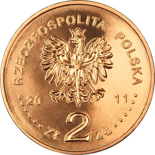 Obverse 2 Zlote 2011 MW KK "Ferdynand Ossendowski" -  Coin Value - Poland, III Republic after denomination