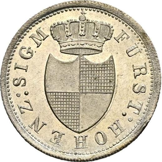 Аверс монеты - 3 крейцера 1839 года - цена серебряной монеты - Гогенцоллерн-Зигмаринген, Карл