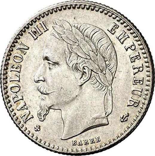 Obverse 50 Centimes 1869 BB "Type 1864-1869" - Silver Coin Value - France, Napoleon III