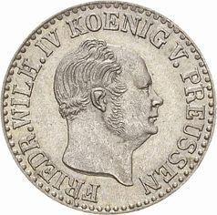 Obverse 1/2 Silber Groschen 1854 A - Silver Coin Value - Prussia, Frederick William IV