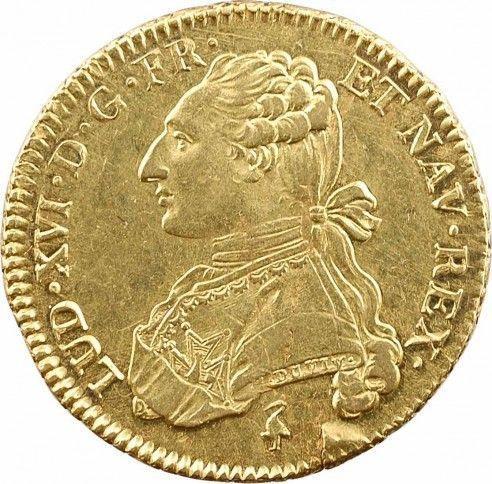 Obverse Double Louis d'Or 1775 A - Gold Coin Value - France, Louis XVI