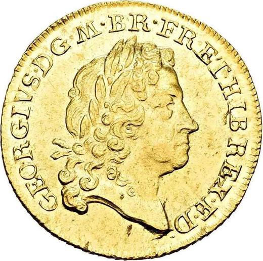 Obverse Guinea 1715 "Second laureate bust" - Gold Coin Value - United Kingdom, George I