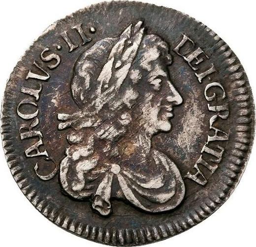 Anverso 3 peniques 1679 - valor de la moneda de plata - Gran Bretaña, Carlos II