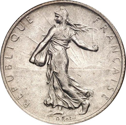 Obverse 2 Francs 1914 C "Sower" - Silver Coin Value - France, Third Republic