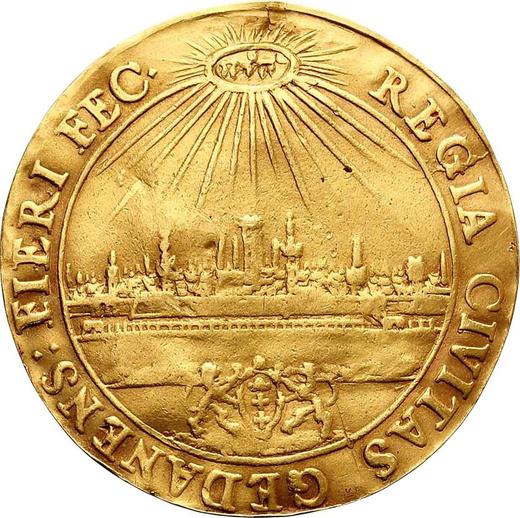 Revers Donativ 3 Dukaten Ohne jahr (1671) "Danzig" - Goldmünze Wert - Polen, Michael Korybut