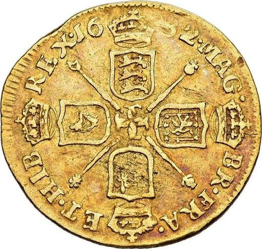 Reverse Half Guinea 1682 "Second laureate bust" Elephant and castle - Gold Coin Value - United Kingdom, Charles II