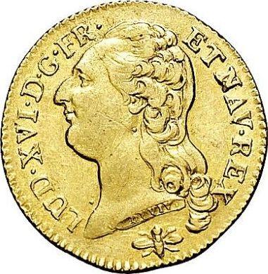 Obverse Louis d'Or 1785 D "Type 1785-1792" - Gold Coin Value - France, Louis XVI