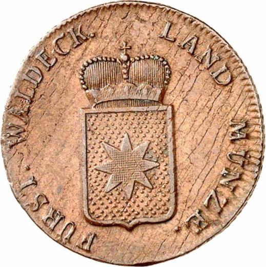 Obverse 1/2 Groschen 1809 F.W. -  Coin Value - Waldeck-Pyrmont, Karl August Friedrich