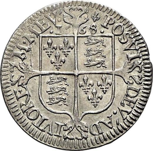 Reverse Sixpence 1568 "Milled coinage" Small portrait - Silver Coin Value - United Kingdom, Elizabeth I