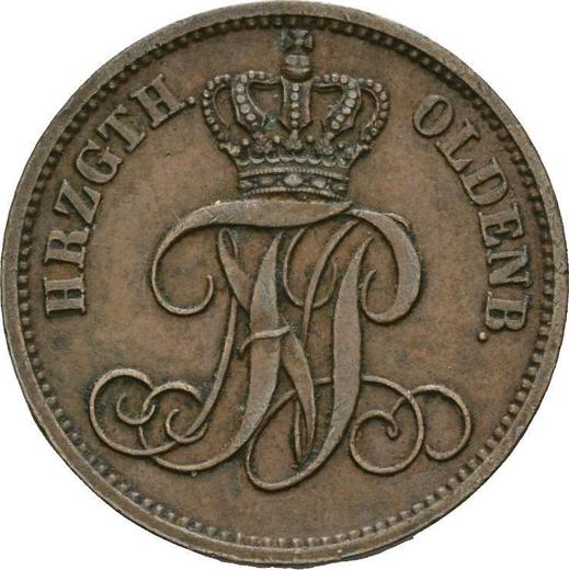 Obverse 3 Schwaren 1869 B -  Coin Value - Oldenburg, Nikolaus Frederick Peter