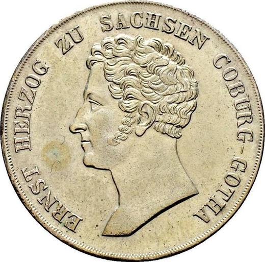 Obverse 20 Kreuzer 1835 - Silver Coin Value - Saxe-Coburg and Gotha, Ernest I