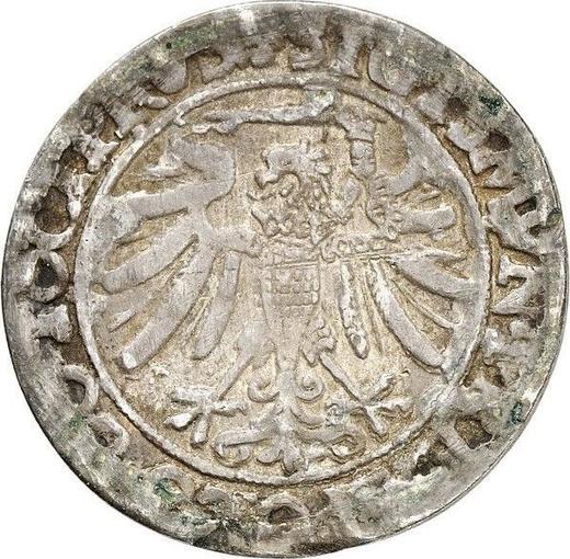 Reverse 6 Groszy (Szostak) 1535 "Elbing" - Silver Coin Value - Poland, Sigismund I the Old