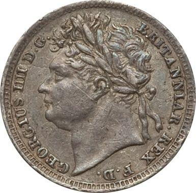 Obverse Penny 1828 "Maundy" - Silver Coin Value - United Kingdom, George IV
