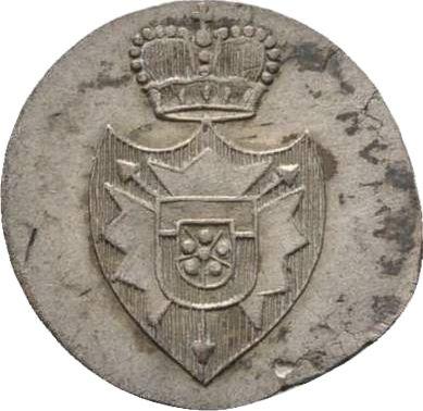 Аверс монеты - 4 пфеннига 1828 года - цена серебряной монеты - Шаумбург-Липпе, Георг Вильгельм