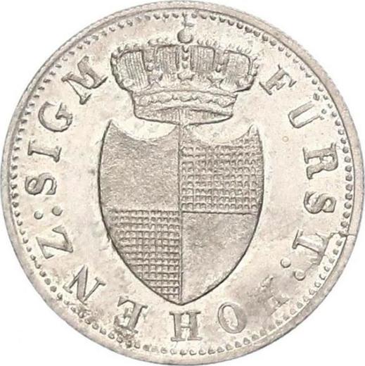 Obverse 3 Kreuzer 1847 - Silver Coin Value - Hohenzollern-Sigmaringen, Karl