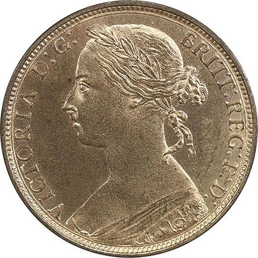 Avers 1 Penny 1894 "Typ 1860-1894" - Münze Wert - Großbritannien, Victoria