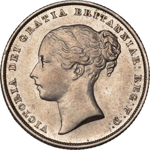 Obverse Shilling 1841 - Silver Coin Value - United Kingdom, Victoria