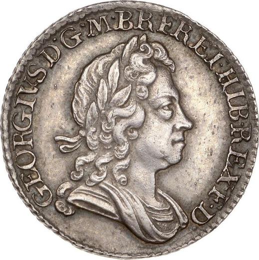 Obverse Sixpence 1717 - Silver Coin Value - United Kingdom, George I