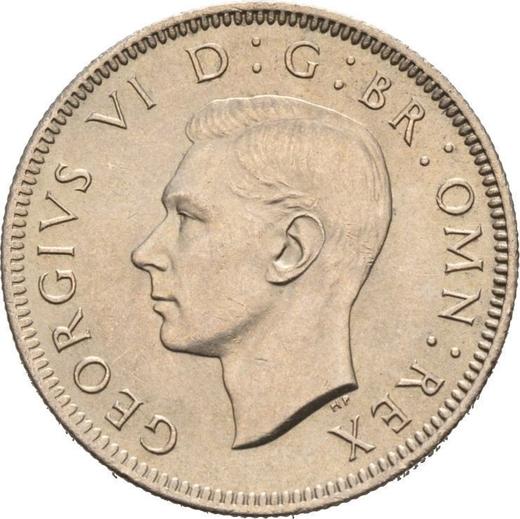 Obverse Shilling 1948 HP "Type 1947-1948" -  Coin Value - United Kingdom, George VI