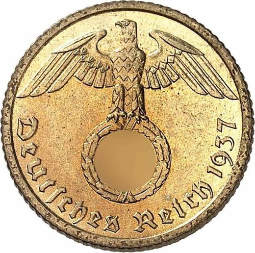 Reverse 5 Reichspfennig 1937 D "Type 1936-1939" -  Coin Value - Germany, Third Reich