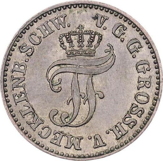 Аверс монеты - 1/48 талера 1855 года A - цена серебряной монеты - Мекленбург-Шверин, Фридрих Франц II