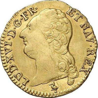 Obverse Louis d'Or 1788 A - Gold Coin Value - France, Louis XVI