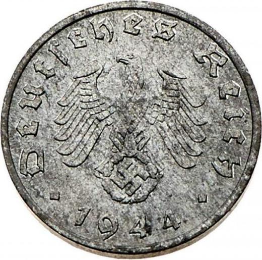 Reverse 1 Reichspfennig 1944 B "Type 1940-1945" -  Coin Value - Germany, Third Reich