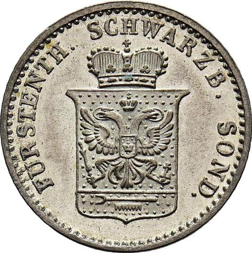 Obverse Silber Groschen 1870 A - Silver Coin Value - Schwarzburg-Sondershausen, Günther Friedrich Karl II