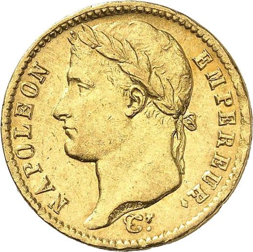 Avers 20 Franken 1813 CL "Typ 1809-1815" - Goldmünze Wert - Frankreich, Napoleon I