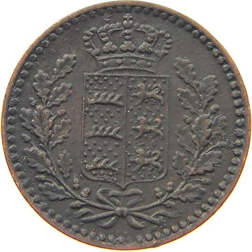 Avers 1/4 Kreuzer 1872 - Münze Wert - Württemberg, Karl I