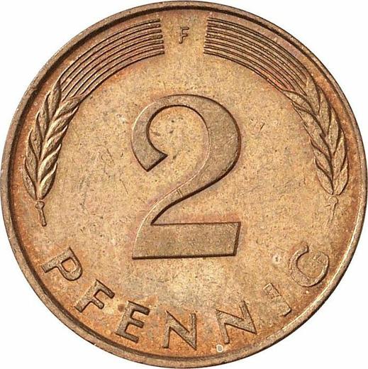 Obverse 2 Pfennig 1994 F -  Coin Value - Germany, FRG