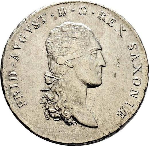 Obverse Thaler 1813 S.G.H. - Silver Coin Value - Saxony-Albertine, Frederick Augustus I