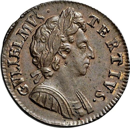 Avers 1 Farthing 1696 - Münze Wert - Großbritannien, Wilhelm III
