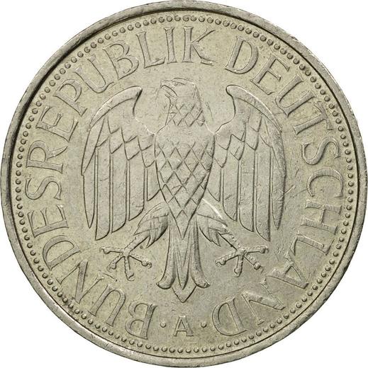 Reverse 1 Mark 1991 A -  Coin Value - Germany, FRG
