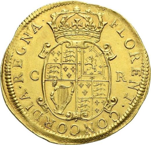 Reverse Unite no date (1660-1662) "Second coinage" Mark of value "XX" - Gold Coin Value - United Kingdom, Charles II